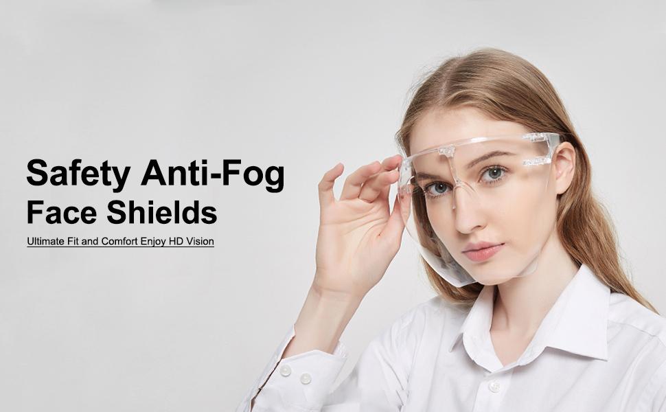 1701 Multipurpose Clear Face Shield Anti-fog Anti-Scratch Protective Fashion Wear for Men 1701 Multipurpose Clear Face Shield Anti-fog Anti-Scratch Protective Fashion Wear for Men